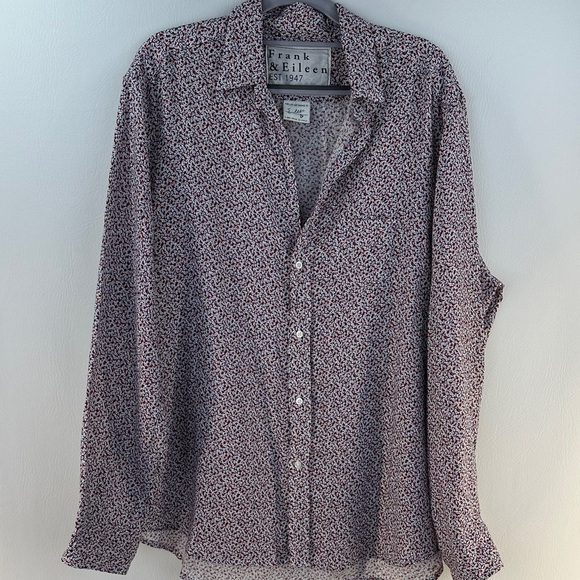 Frank & Eileen Long Sleeve Button Down Linen Shirt - Picture 1 of 9